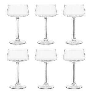 Jogo com 6 Taças Bohemia de Cristal para Coquetel 220ml