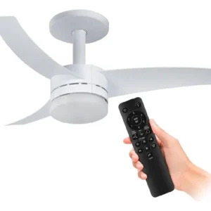 Ventilador Teto Arno Branco 3 Pás Contro. Remoto Vx13 - Bivolt 110V/220V