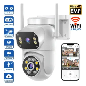 Câmera de vigilância externa MVPsmart - Bivolt 110V/220V