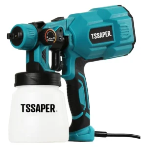 Pistola de pulverização elétrica para pintura hvlp Tssaper TP550 do 800mL