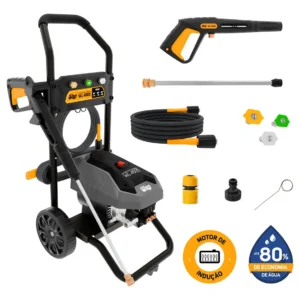 Lavadora de Alta Pressão WAP WL 4500 Profissional 1500w 1650psi 420l/h Motor de Indução 127V - Bivolt 110V/220V