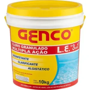Genco 3 Em 1 Balde 10kg Para Piscina
