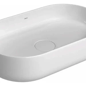 Cuba De Apoio Deca para Banheiro Branco Oval 50x30
