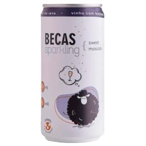 Vinho Frisante em Lata Becas Sparkling Sweet Moscato 269ml