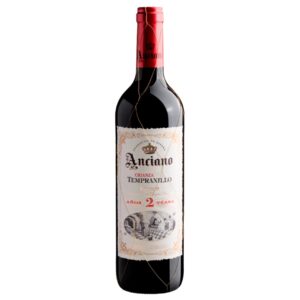 Vinho Tinto Anciano Tempranillo Crianza 2 años 750ml